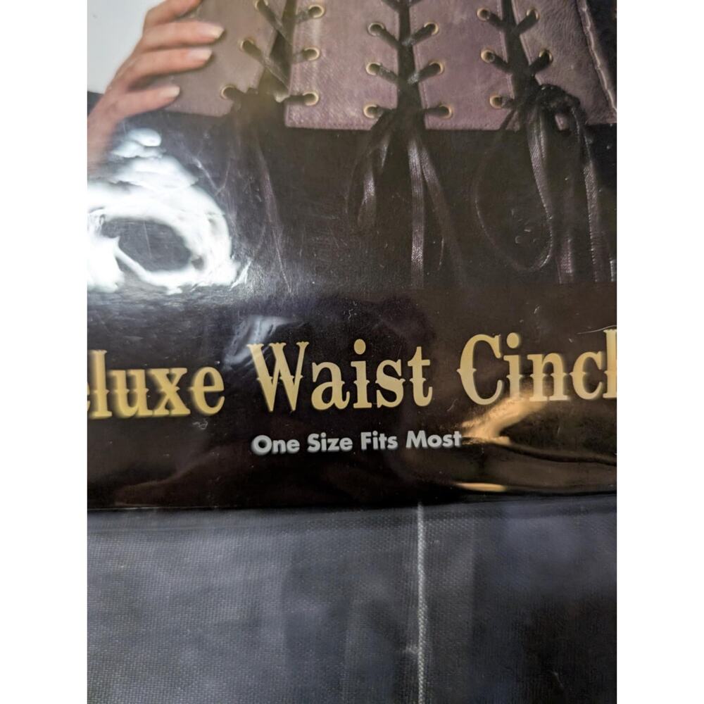 SPIRIT Halloween Costume Steampunk Deluxe Waist Cincher Women’s One Size - Picture 5 of 7